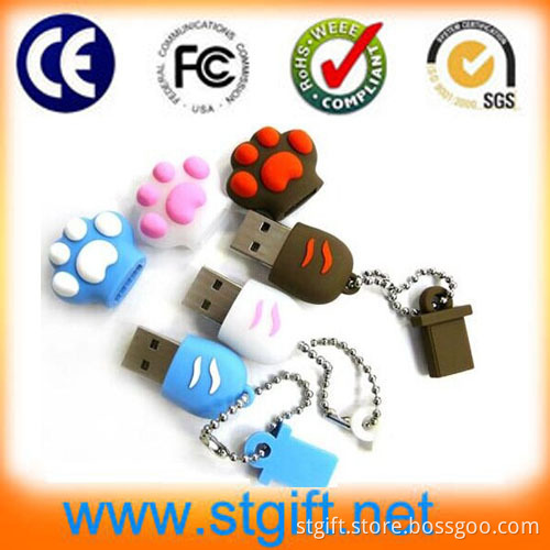 Mini Cartoon1GB USB Flash Drive and Gift Webkey